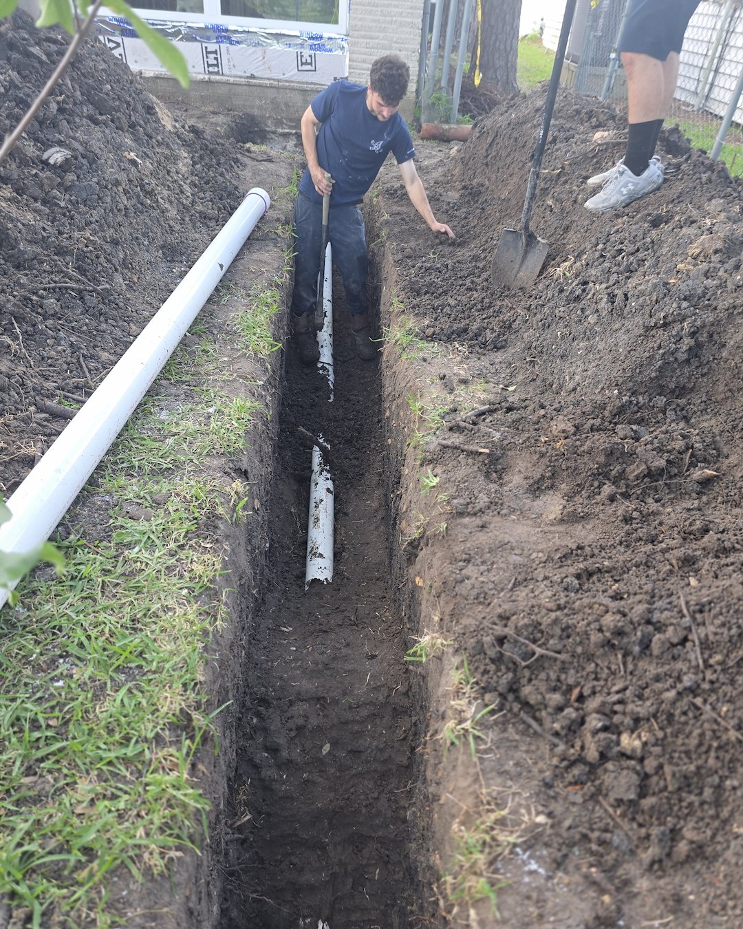 Website Project Post: Whole-House Gas & Water Line Installation + New Bathroom Addition in 77062