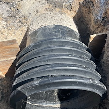 Webster-TX-Drainage-Project-Resolving-Sunken-Concrete-with-Expert-Culvert-Installation-by-Texas-James-Plumbing 0